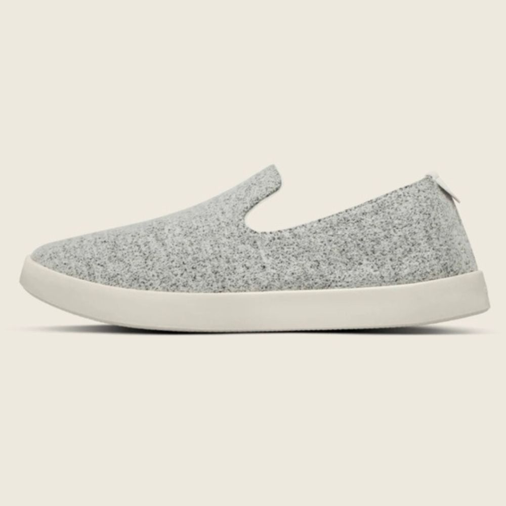 Allbirds Light Gray Wool Lounger Casual Slip-Ons - Picture 11 of 12